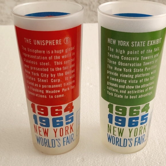 Set of eight New York 1964/65 World's Fair Glasses - Picture 8 of 10
